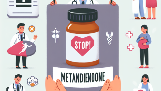 Casos en los que Metandienona está contraindicado