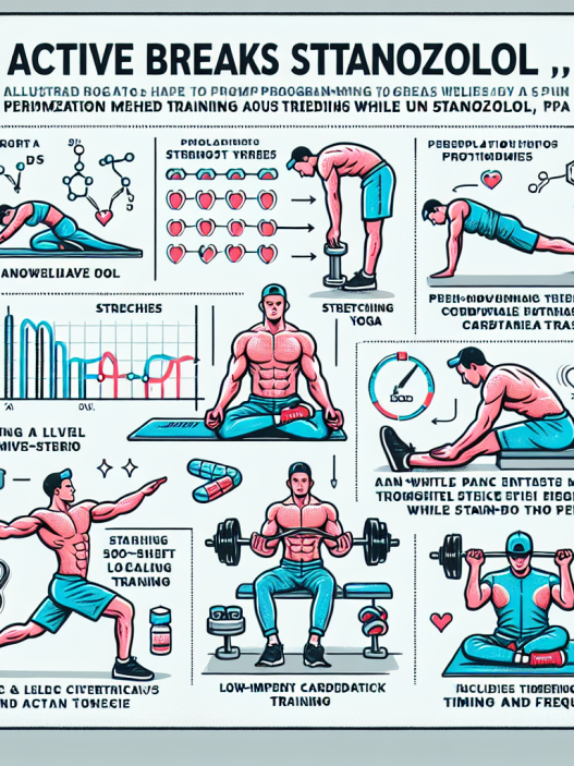 Cómo programar descansos activos mientras usas Estanozolol