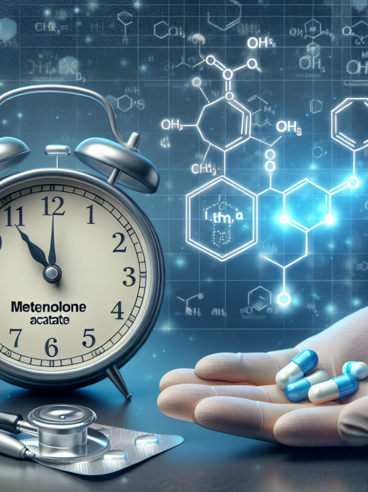 La mejor hora del día para tomar Acetato de metenolona