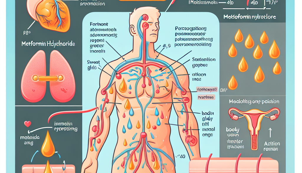 Cómo afecta Metformin Hydrochlorid a la sudoración y termorregulación