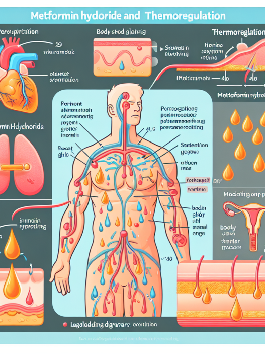 Cómo afecta Metformin Hydrochlorid a la sudoración y termorregulación