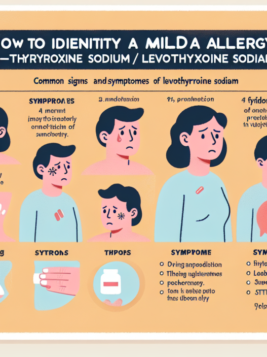 Cómo identificar una alergia leve a L-Thyroxine Sodium/Levothyroxine Sodium (LT4 sodium)