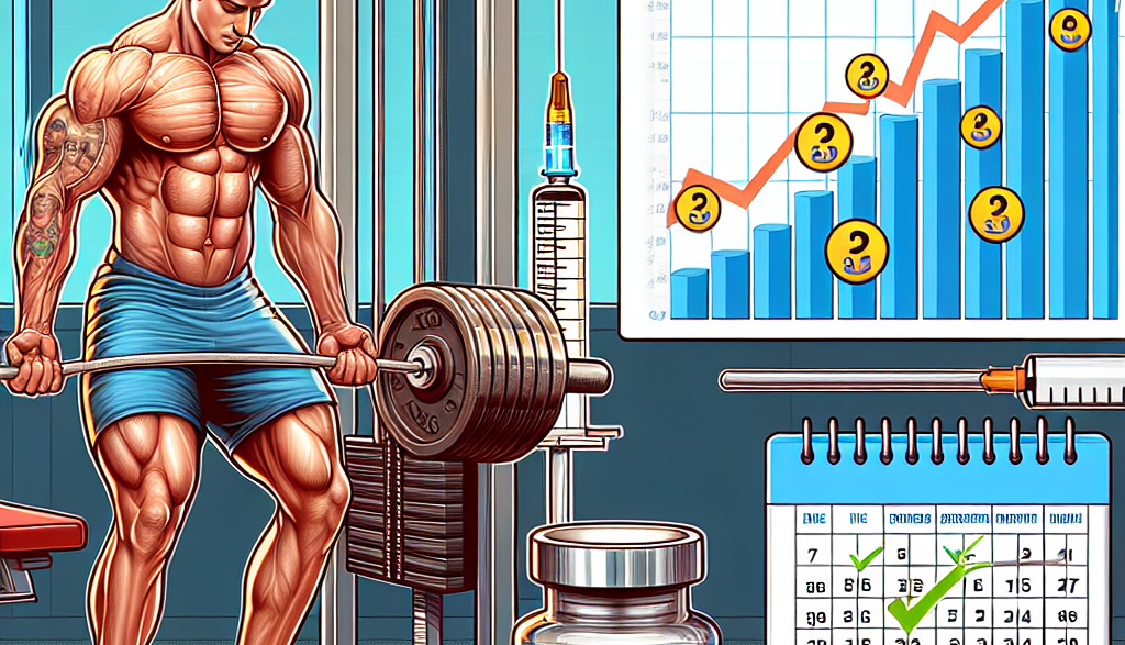 Cómo medir tu progreso en fuerza con Enantato de testosterona