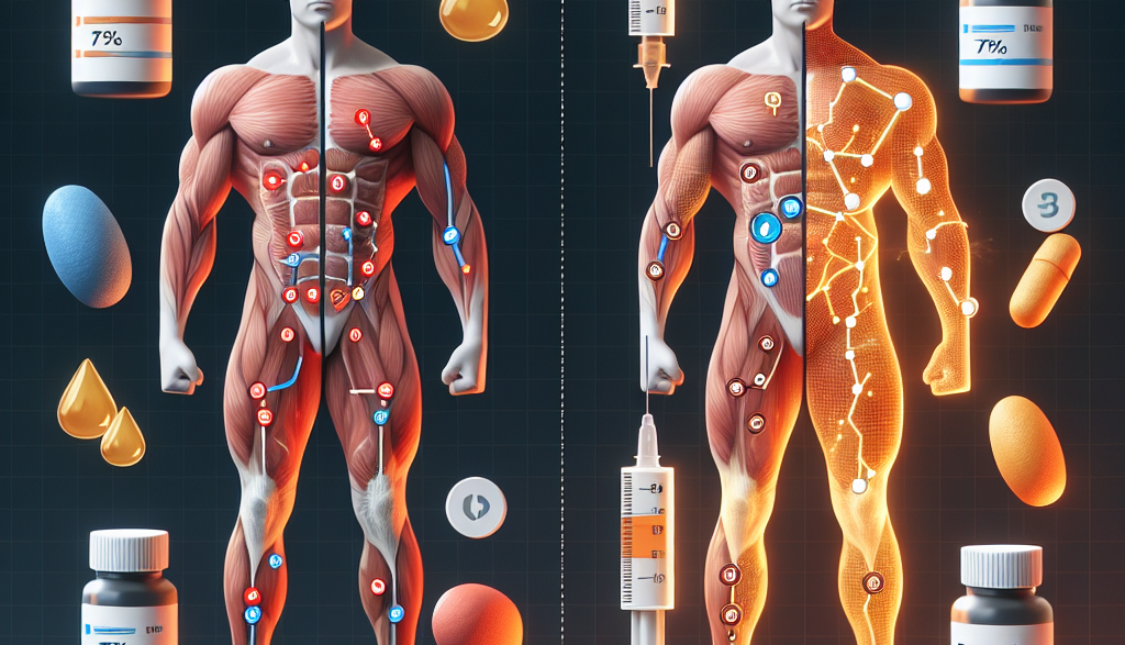 Diferencias en resultados al usar Testosterona con y sin insulina
