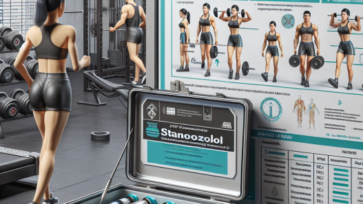 Inyección de estanozolol y entrenamiento de circuito