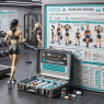 Inyección de estanozolol y entrenamiento de circuito