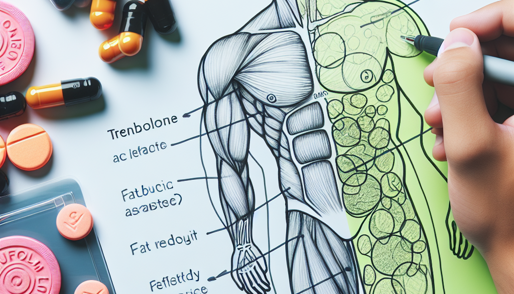 Qué tipo de grasa corporal se reduce con Acetato de trenbolona