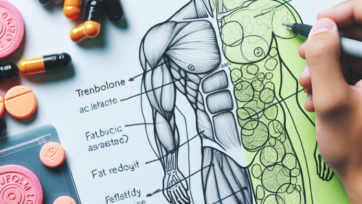 Qué tipo de grasa corporal se reduce con Acetato de trenbolona