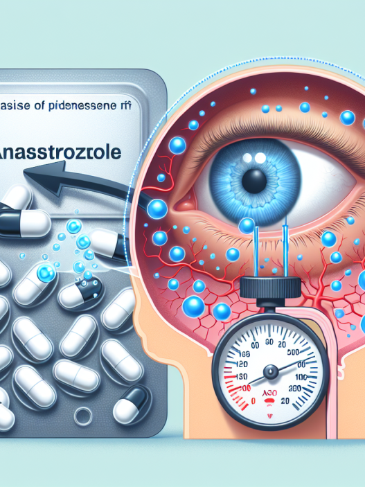 Anastrozol y cambios en la presión ocular