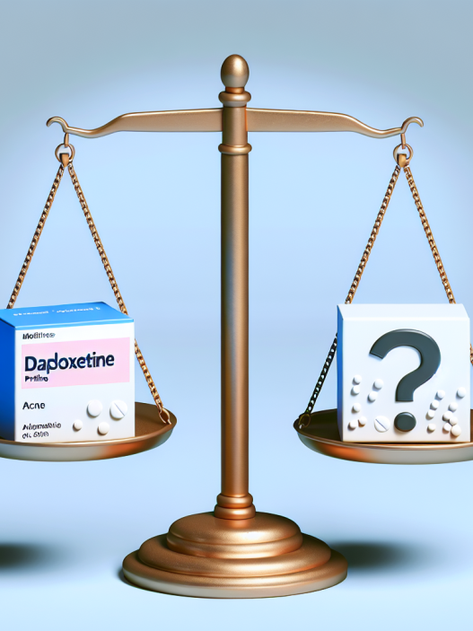 ¿Aumenta Dapoxetine (Priligy) el riesgo de acné?