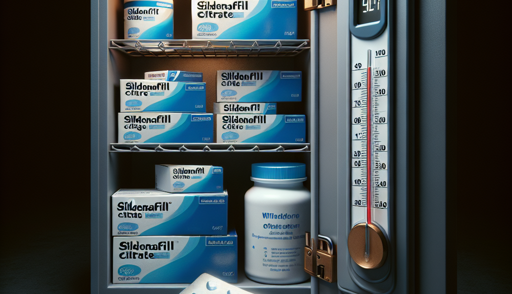 Cómo almacenar correctamente Sildenafil Citrate (Viagra generic)