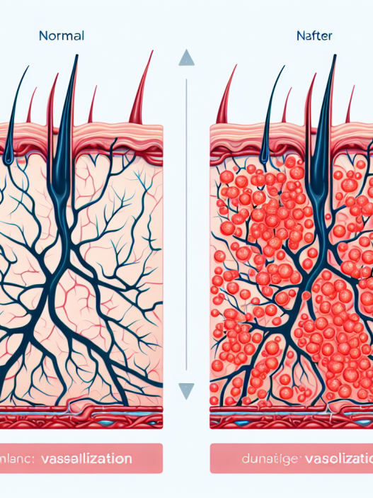 Cómo cambia la vascularización con Isotretinoina