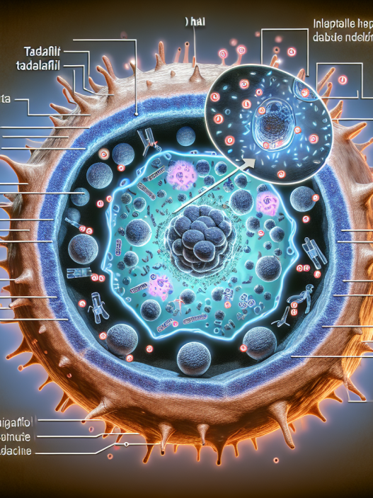 Cómo influye Tadalafil en el volumen celular