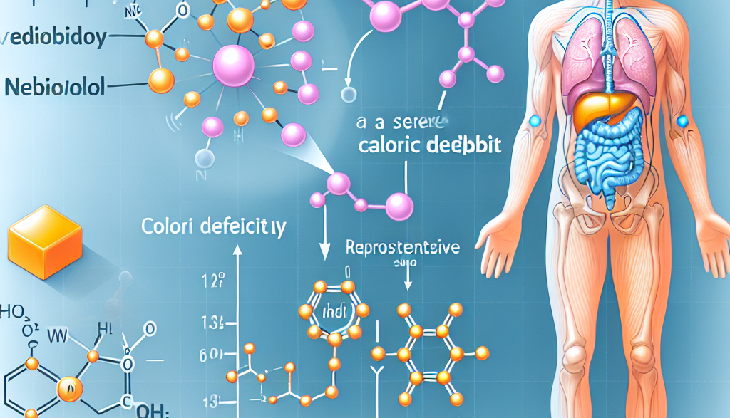 Cómo se comporta Nebivolol con déficit calórico severo