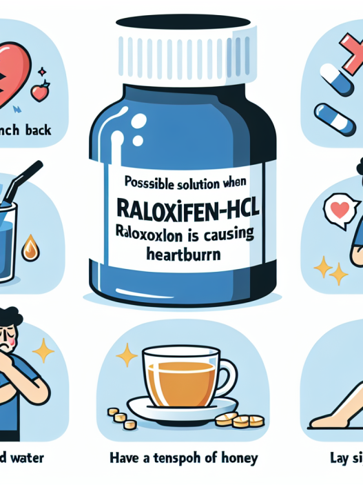 Qué hacer si Raloxifen-HCl causa ardor estomacal