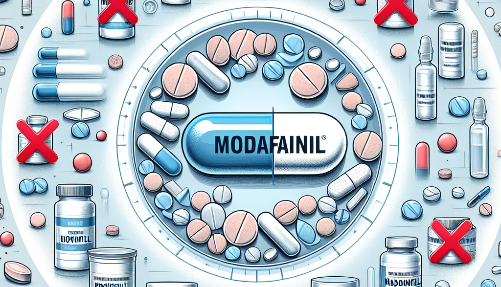 Suplementos prohibidos con Modafinil (Provigil)