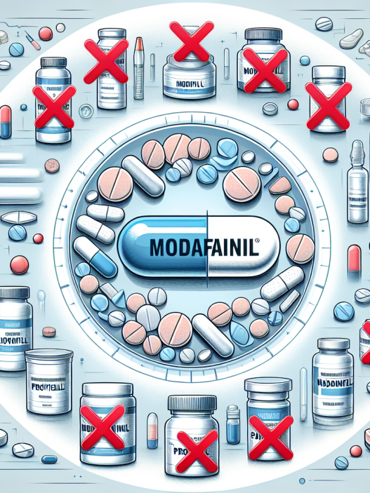 Suplementos prohibidos con Modafinil (Provigil)
