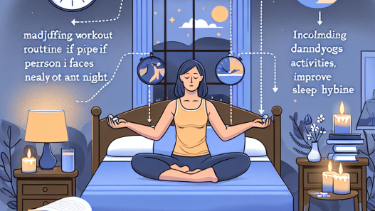 Cómo ajustar el entrenamiento si Cabergolina produce insomnio