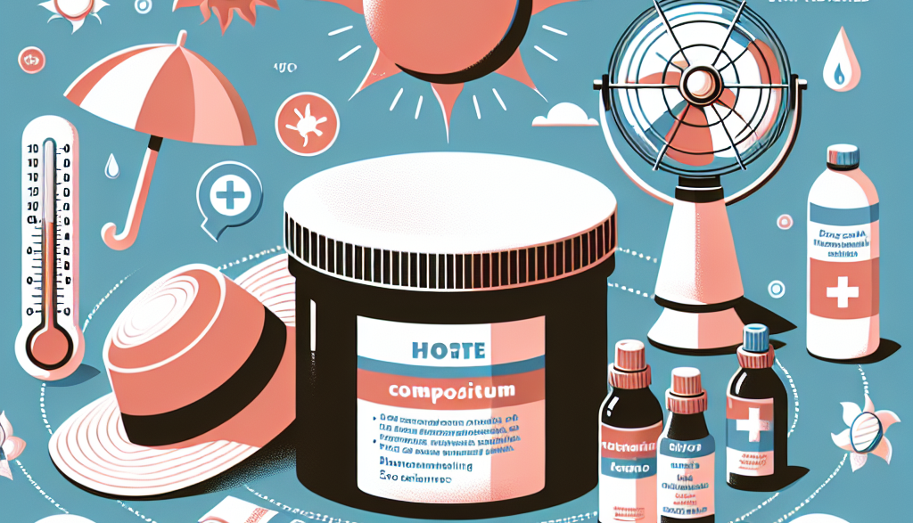 Consejos para usar Testis Compositum en calor extremo