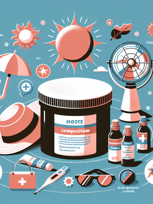 Consejos para usar Testis Compositum en calor extremo