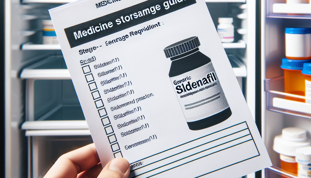 ¿Es necesario refrigerar Viagra?