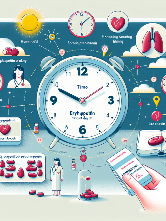 La mejor hora del día para tomar Erythropoietin