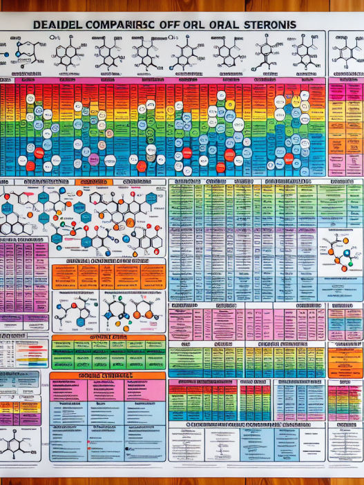 otros esteroides orales: comparativa directa