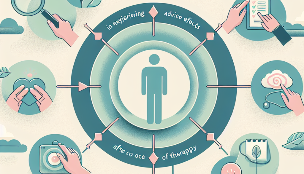 Qué hacer si aparecen efectos adversos con Terapia posterior al curso