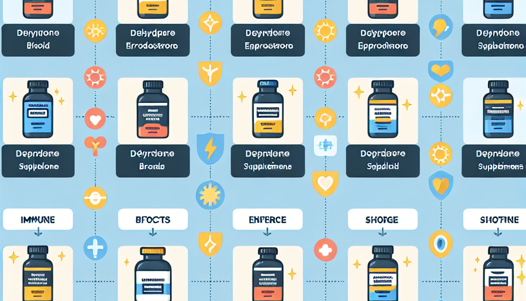 Diferencias de resultados entre marcas de Dehydroepiandrosteron