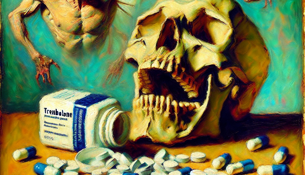 Pastillas de trembolona y envase: señales de manipulación