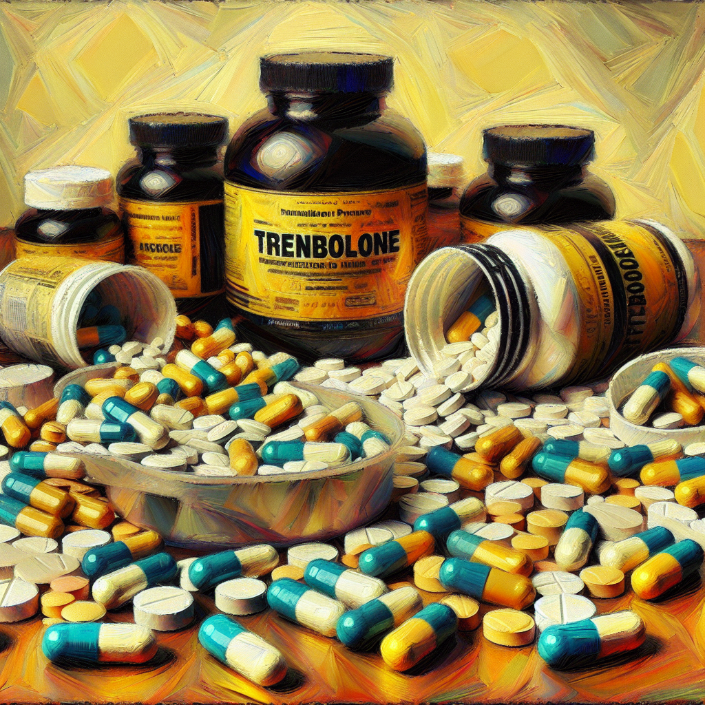 Pastillas de trembolona y envase: señales de manipulación